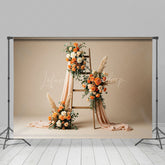 Lofaris Elegant Boho Floral Fresh Sweet Wedding Backdrop